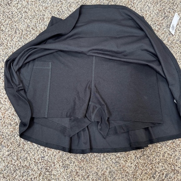 Old Navy Black Pleated Skater Mini Skirt - Picture 5 of 5